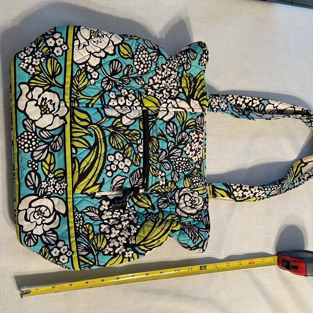 Vera Bradley snap top tote